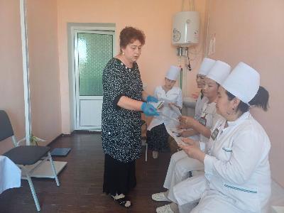  On 29.04.2025, Zarbdor District RNPMCE supervisor and staff provided hands-on assistance and training to foster care nurses