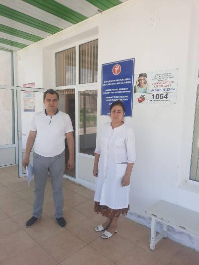  B.H. Sherov, an employee of Bukhara Regional Endocrinology Dispensary, conducted a seminar for primary health care nurses
