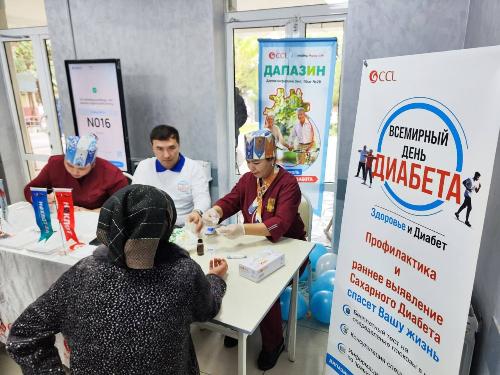 Во благо человека! 14 ноября сотрудники Андижанского филиала