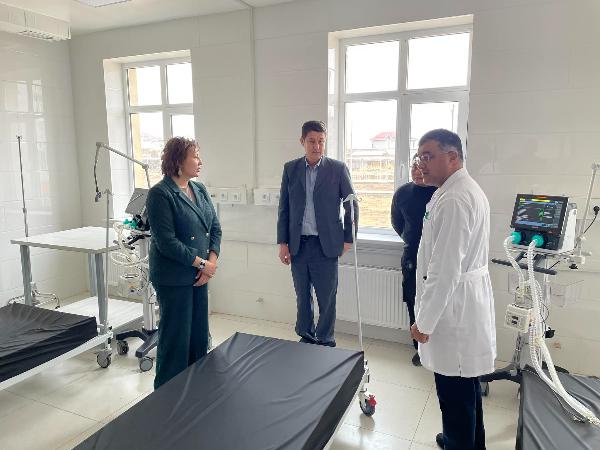 Д.м.н. Камалов Т.Т. в Республике Каракалпакстан в филиале Центра