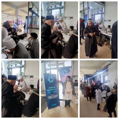 On 5.03.2026, endocrinologist M. Irgasheva of the Jizzakh branch of the Russian Scientific and Practical Medical Center of Epidemiology and Epidemiology conducted an endocrinological examination of 106 residents in the Korzinka shopping center in the Zami