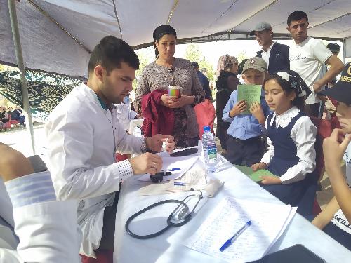 Inson qadri uchun! Surxondaryo viloyati, Boysun tumani Duoboda chuqurlashtirilgan tibbiy ko‘rigi o‘tkazildi.