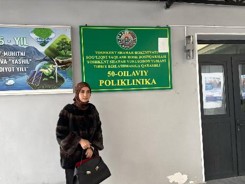 On January 27, 2026, a lecture was given to the medical staff of the 50th family polyclinic of the Yunusabad district of Tashkent by an endocrinologist