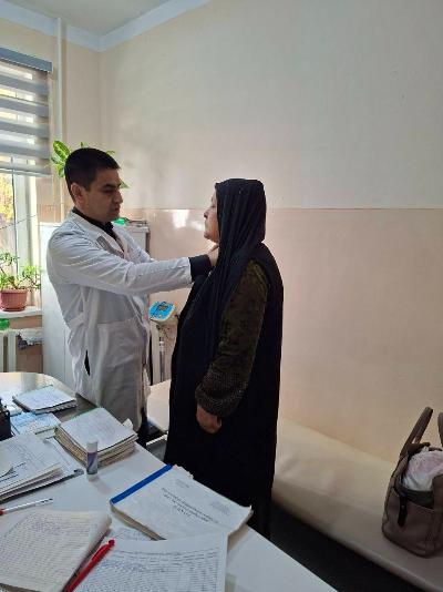DOCTORS AT THE TASHKENT REGION ENDOCRINOLOGY DISPENSARY CONDUCTED IN-DEPTH MEDICAL EXAMINATIONS!