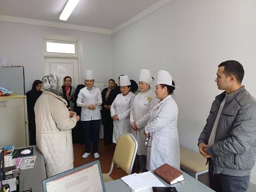 On  13.03.2026, in the Turakurgonsky MRO, in the 30th SP, an endocrinologist of the MCP conducted a diabetes screening check
