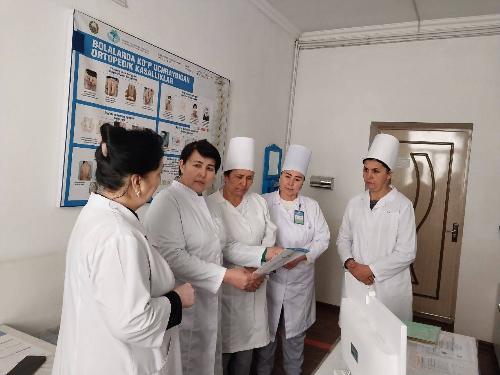 Норин ТТБ га карашли 2 та ОШП да ПК 102 ижроси буйича феврал ойида бажарилган ишлар