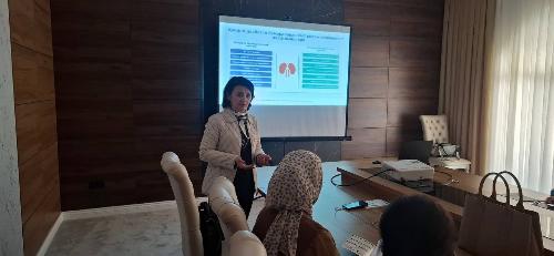 For human dignity!!! On October 27, 2025, qualified specialists from the RSNMCE named after Academician E.Kh. Turakulov, Doctor of Medical Sciences A.V. Aliyeva and Candidate of Medical Sciences D.T. Kayumova visited the Jizzakh region.