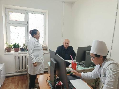  Pop tuman tibbiyot birlashmasiga karashli KTMP sida   40 yoshdan yuqori axoli  urtasida  qandli diabet  kasalligini erta  aniqlash  maqsadida skrining  tekshiruvi utkazildi.