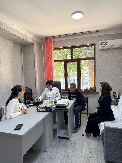 On October 8, 2025, endocrinologists Yusupov A.Sh., Karimova Sh.K., and cardiologist Akhmedova M.A. from the RSNMCE named after Academician Y.H. Turakulov and the Tashkent City Branch of the RSNMCE. 