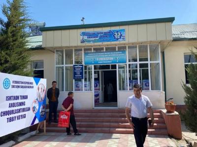 From April 14 to 18, 2025, an in-depth medical survey was conducted in Ishtikhan district of Uzbekistan, Mustakillik, Yangiabad, Soglom Avlod SPs and ICPs.