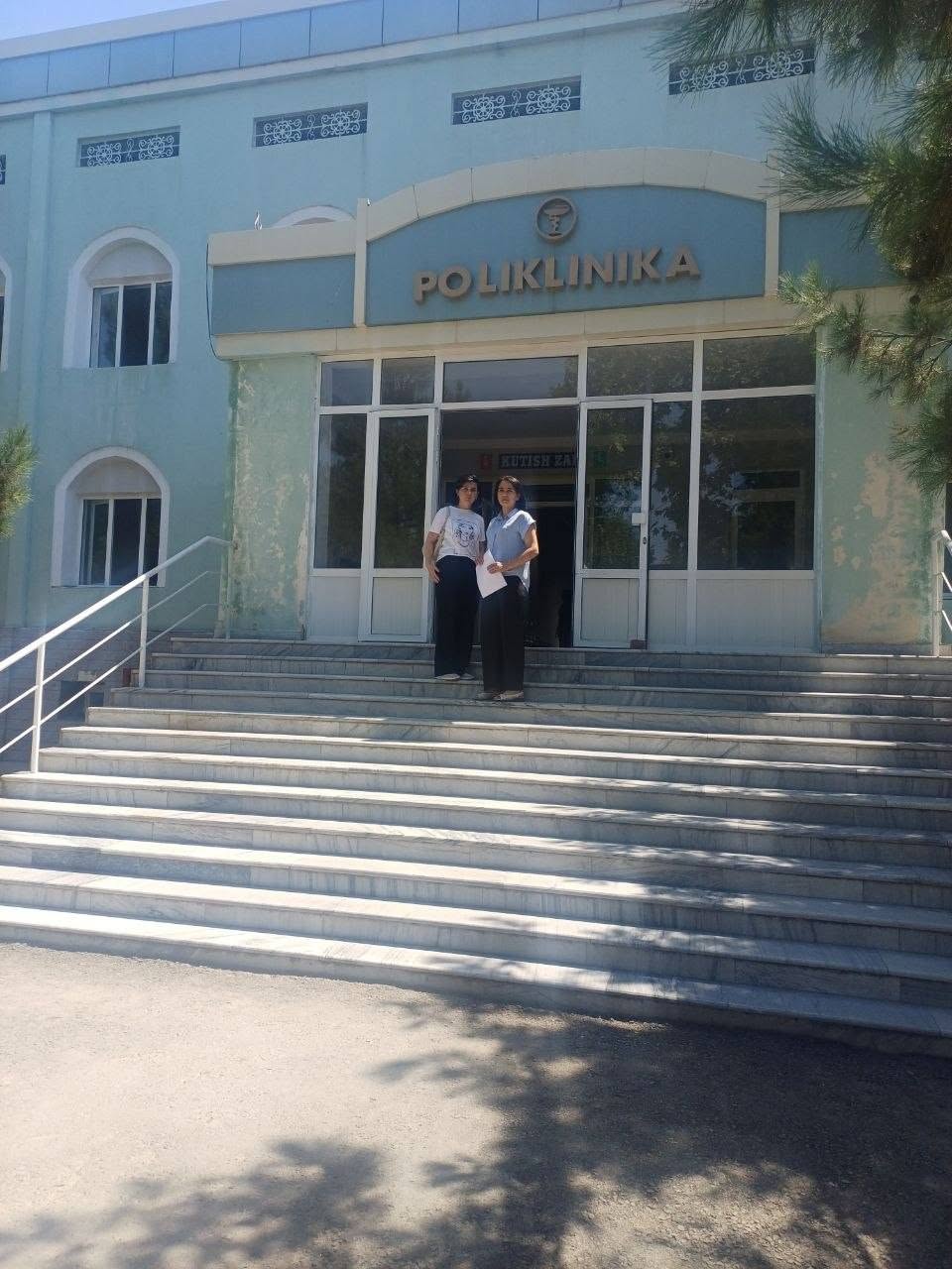 RIEIATM malakali mutaxassisi F.T. Sultonova va Zarbdor tumani kuratori Mustafaqulova N.B. Zarbdor tumani sil kasalligi bo'limiga amaliy va uslubiy yordam ko'rsatdilar.
