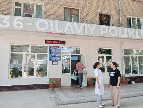 30.06.2025 йил Академик Ё.Х Тўрақулов номидаги РИЭИАТМ эндокринологи Д.М Маджидова томонидан Чилонзор тумани 36- ОП хизмати ўрганилди.