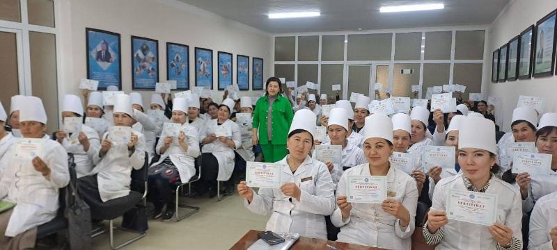 For human dignity! On March 13-14, 2025, a training seminar was held in multifilial polyclinics of Gurlan and Yangibazar districts of Khorezm region.