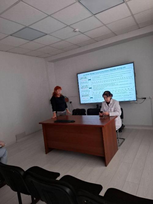 Toshkent shahrining tumanlaridagi kuratorlar bemorlarni 6 ta endokrin nozologiya bo‘yicha marshrutizatsiya qilish togrisida o‘quvdan o‘tdilar va o‘quv yakunida trener sertifikatlariga ega bo‘ldilar.