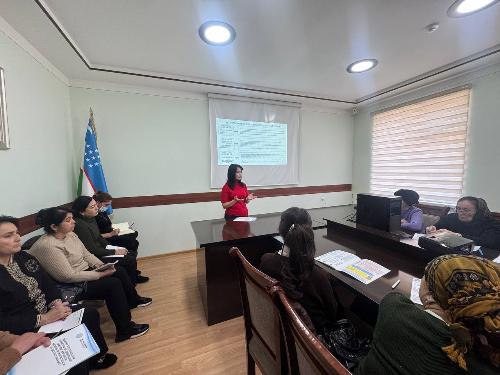 On January 23, 2026, N.S. Nazarova, a specialist at the Russian Scientific and Practical Medical Center of Epidemiology and Epidemiology and a curator of the Jizzakh region, gave a lecture on the roadmap for the diagnosis and treatment of 6 endocrine noso