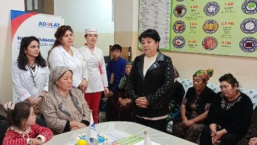 Let's stop diabetes! On November 14, World Diabetes Day, the Tashkent Regional SDP “Adolat”