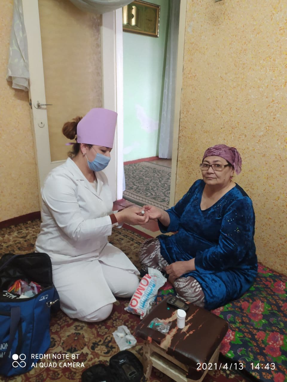 Uchtepa tumani fuqarolarida "DIABET OLDI" darajasini aniqlash 