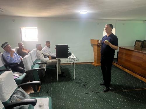 On April 12, 2025 Samarkand Regional Branch organized a training seminar on “Self-control in diabetes mellitus - Diabetes School”.