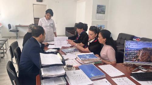 On March 12, 2025, endocrinologist of Tashkent city branch of RSSPMCE held a seminar for GPs and patronage nurses of FP 58 of Yakkasaray district.