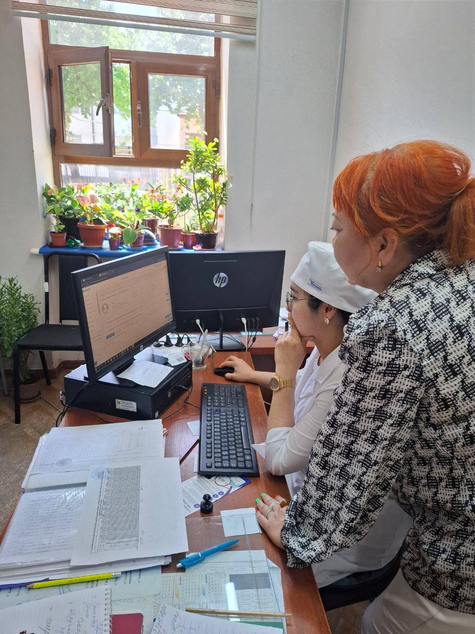 On May 6, 2026, the curator of the Almazar district of the city of Tashkent, E.A. Kan, conducted an examination