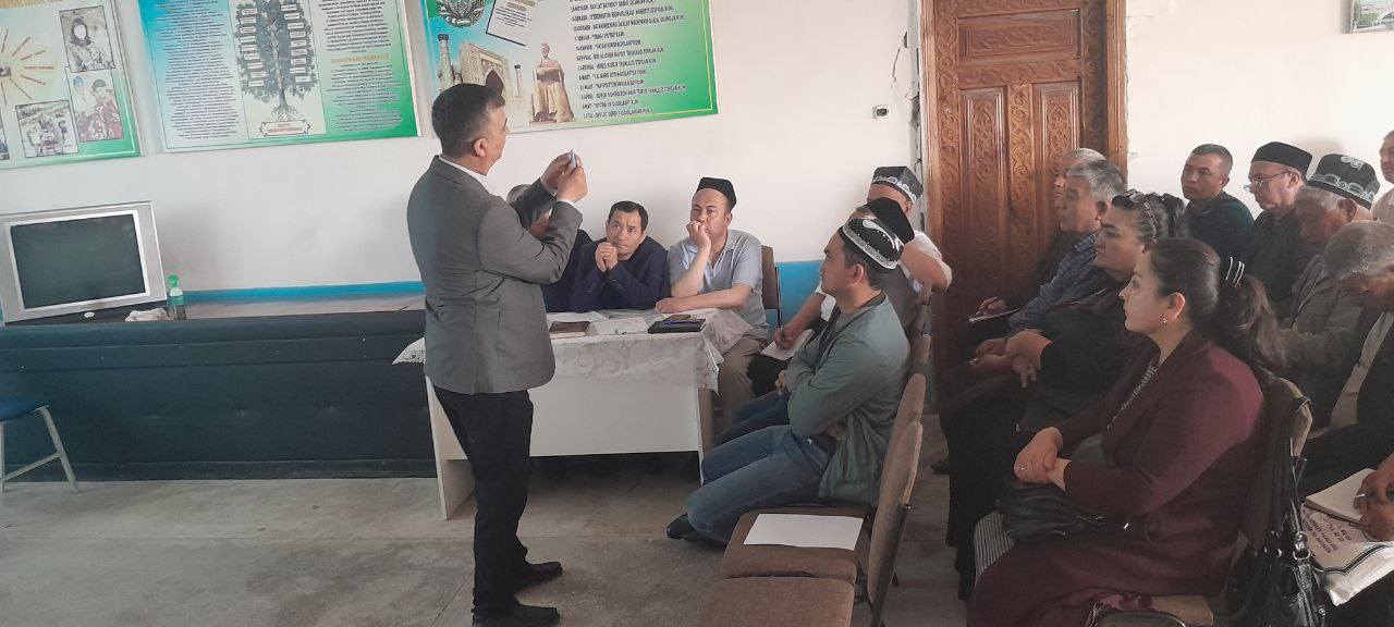 On April 11, 2025 a training seminar was held in Urgut district medical association of Samarkand region