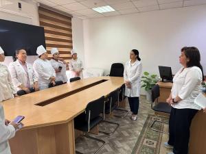On April 17, 2025, services of family polyclinic No. 47 of Shaykhantokhur district were examined by an endocrinologist of Tashkent Branch