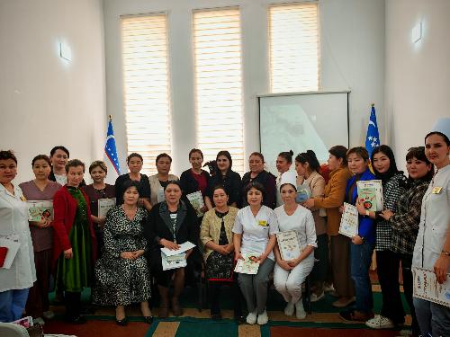 For human dignity!!! On April 7-9, 2025 with the participation of the staff of RSNPMCE academician Y.H.Turakulov Ismatullaeva S.S. and endocrinologist V.N. Chekmanov. was held a course of advanced training