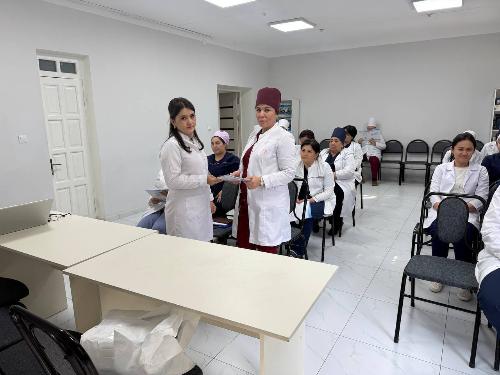 2026-yil 23-fevral kuni Chilonzor tumani umumiy amaliyot shifokori shifokorlari va hamshiralari uchun tekshiruv rejasi bo'yicha o'quv seminari tashkil etildi.