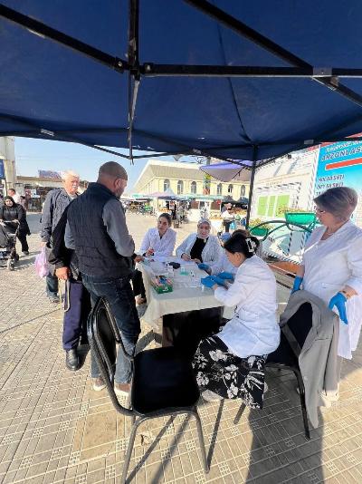 Шаг к здоровой жизни в Фергане! В рамках реализации постановления ПП-102 среди населения организована профилактическая акция.