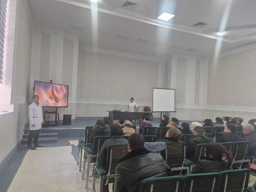 For human dignity!  The Ministry of Health, the Institute for Advanced Medical Education, and the Bukhara Regional Health Department continue to train primary care physicians and nurses in the district and city in a narrow range of specialties