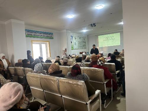 "RIEIATM" Namangan filiali xodimi G.Karimova tomonidan Turakurg‘on TTB KTMP majlislar zalida videoselektr tarzida seminar yig‘ilishi o‘tkazildi.