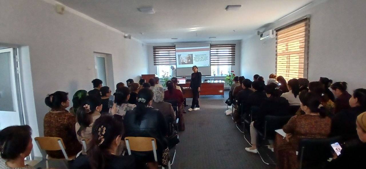 9-10 апреля 2026 года в конференц-зале Хорезмского филиала РСНПМЦЭ имени академика Ё.Х.Туракулова был организован и усовершенствован сертифицированный семинар-тренинг