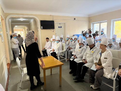On December 26, 2025, a training seminar was held at Fergana City Family Clinic No. 2.