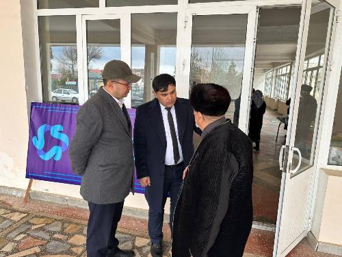  2026 yil 6-fevral kuni Oqdaryo tumani Yangiqurg‘on mahallasida tibbiy ko‘rik bo‘lib o‘tdi.