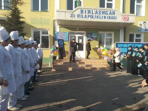 2026-yil 13-yanvar kuni 35-operatsiya xonasida RIEIATM Markazi Namangan filiali mutaxassisi ishtirokida 40 yoshdan oshgan aholi o'rtasida skrining tadbiri o'tkazildi.
