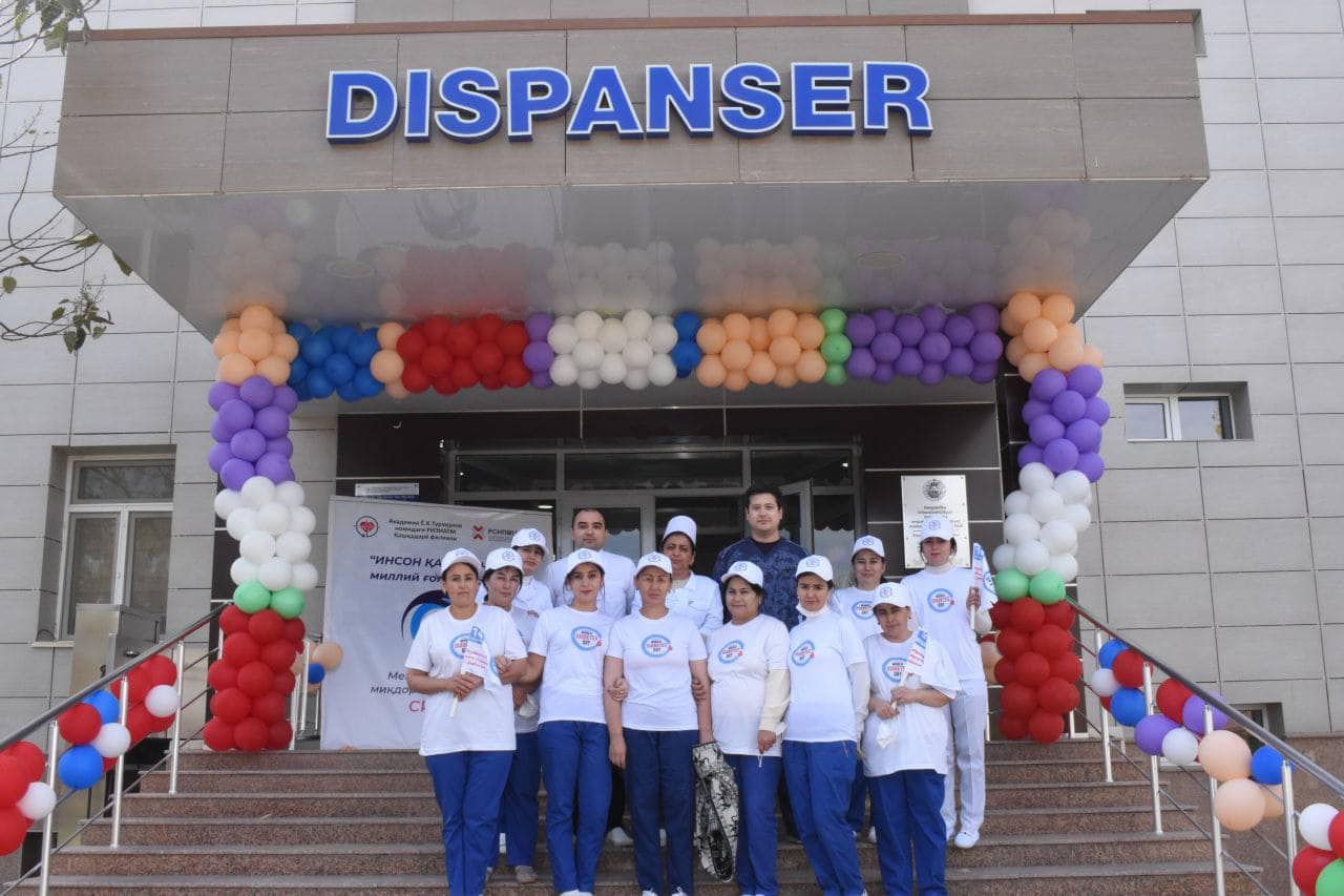 РИЭИАТМ Қашқадариё филиали Врачлари 