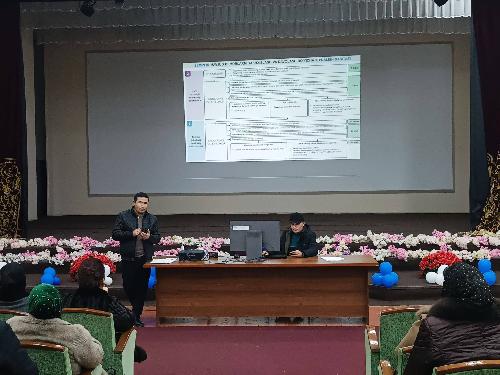 19.12.2025 yil RIEIATM Namangan filialida seminar qatnashchilariga qadamma-qadam bajariladigan ishlar ketma-ketligi batafsil yoritilib berildi.