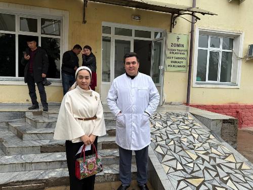 For human dignity! On March 27, 2025 in Zamin District Medical Association of Jizzak region a visiting reception of the head of the