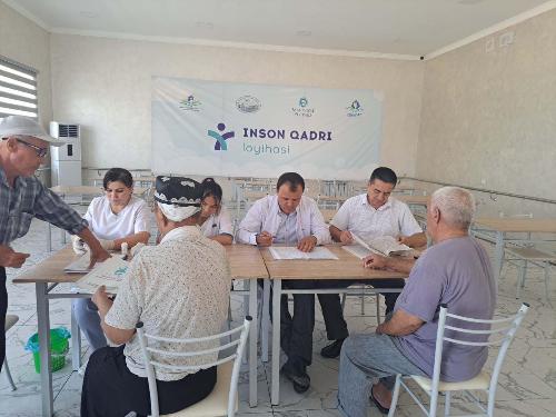 Inson qadri uchun!  Namangan endokrinologiya dispanseri mutaxassislari tomonidan Namangan “Saxovat” keksalar va nogironligi bo‘lgan shaxslar uchun munjallangan internat uyida