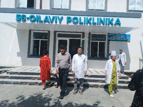 On May 1 this year residents of Karakul district “OUR LOVE TO THIS NATION, TO THIS PEOPLE!” in the family polyclinic № 56 under the slogan was held an in-depth medical examination.
