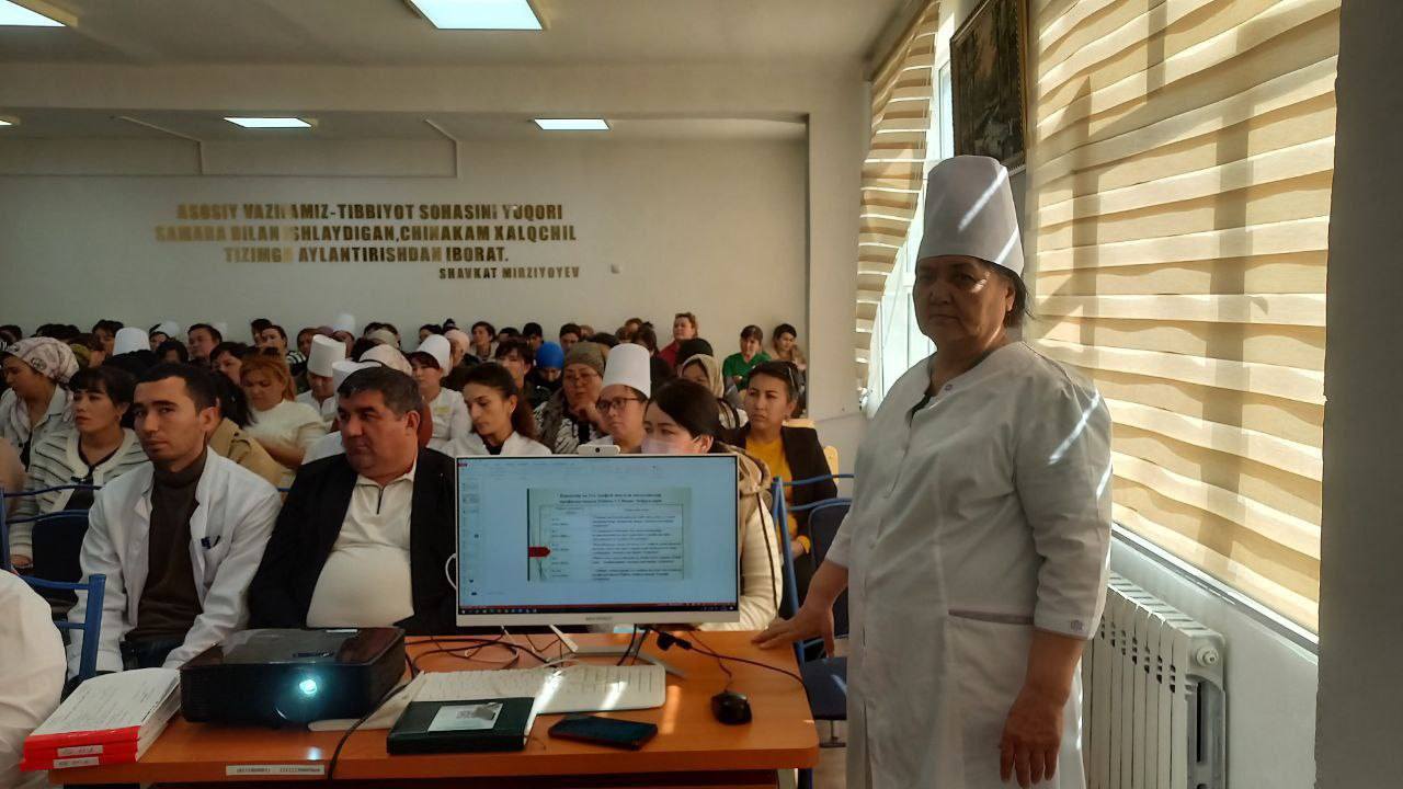 AN ENDOCRINOLOGIST HELD A TRAINING SEMINAR FOR FAMILY PHYSICIANS AND NURSES OF THE ALAMALYK CITY MEDICAL SYSTEM ON DIABETES MELLITUS AND PREDIABETES