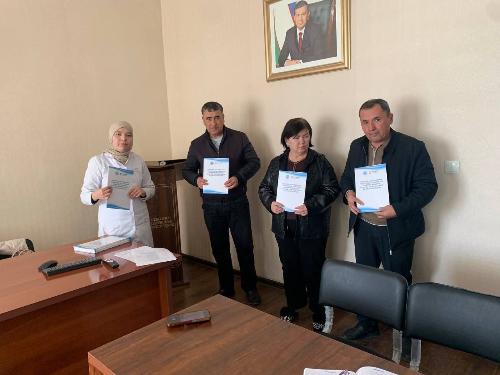Ташкентской области также провели обучающие семинары для семейных врачей и санитаров