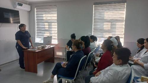 On 21.02.2026, a lecture was given to nurses of the 25th family polyclinic of the Uchtep district of Tashkent and medical staff.