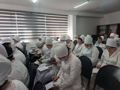 On 19.02.2026, a lecture was held for nurses of the 55th family clinic of the Yunusabad district.