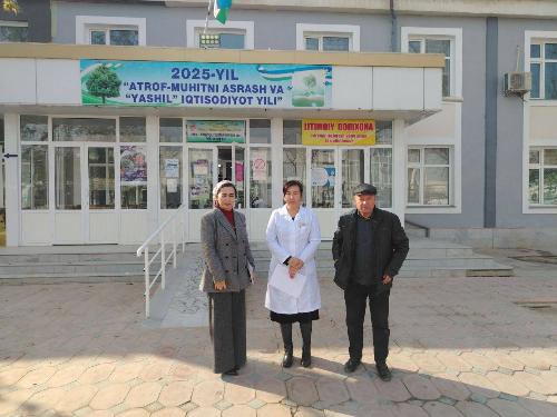 November 26, 2025 FOR HUMAN DIGNITY!!! A mobile consultation with Deputy Akim A. Savurbayev and a medical examination by specialists from specialized fields were held at the "FRIENDSHIP OF THE JIZZAKH REGION" medical association.