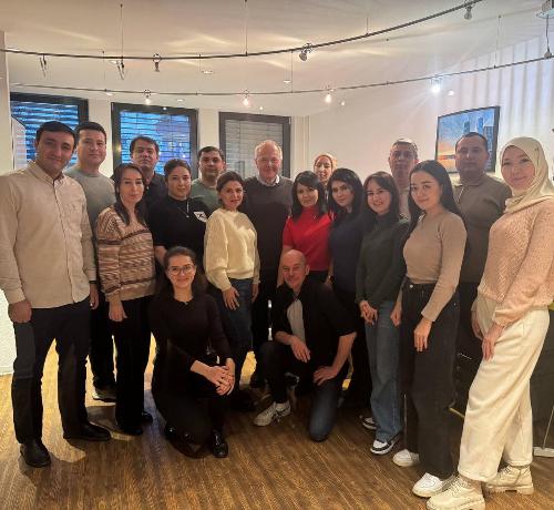 For human dignity!On the initiative of the MH of the Republic as well as the RSSPMCE Acad. E.H.Turakulov a group of employees of the center, branches of the center and the regional endocrinological dispensary undergo trainingin Germany on the basis 